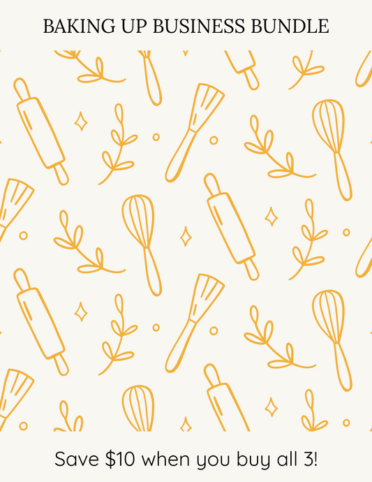 Baking Up Business Bundle
