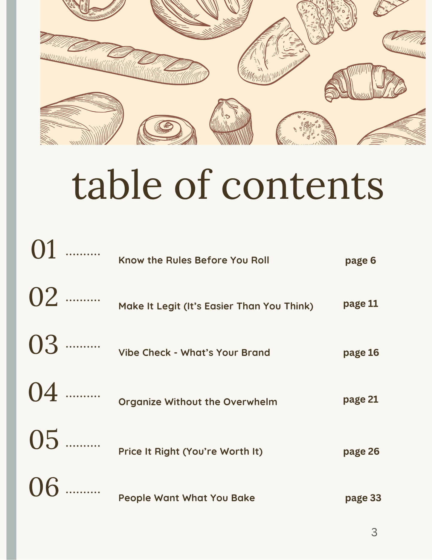 Baking Up Business Guide