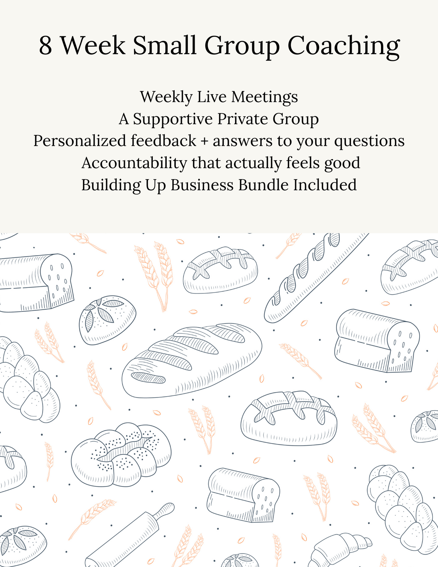 8 Week Small Group Coaching